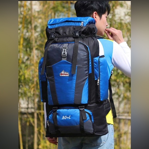 Sport 80+L Travel Hiking Camping backpack new 
large Capacity - Picture 1 of 8